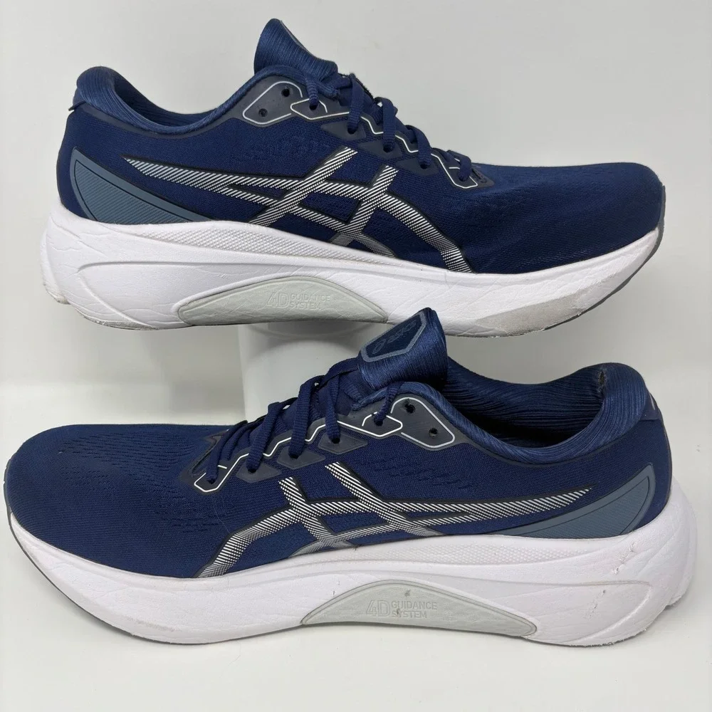 ASICS GEL-Kayano 30 Men's Size 12.5 Navy Blue Running Shoes (1011B548)